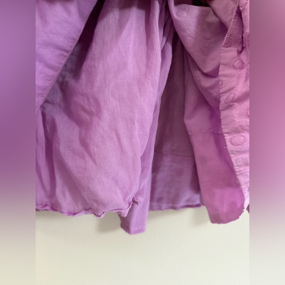 Kimchi Blue Urban Outfitters Maci Polka Dot Puff Sleeve Mini Dress‎ in Purple: S - Picture 10 of 15